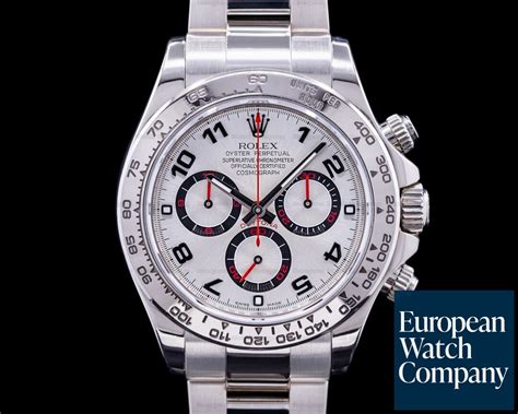 rolex daytona white dial roman numerals|rolex daytona white gold price.